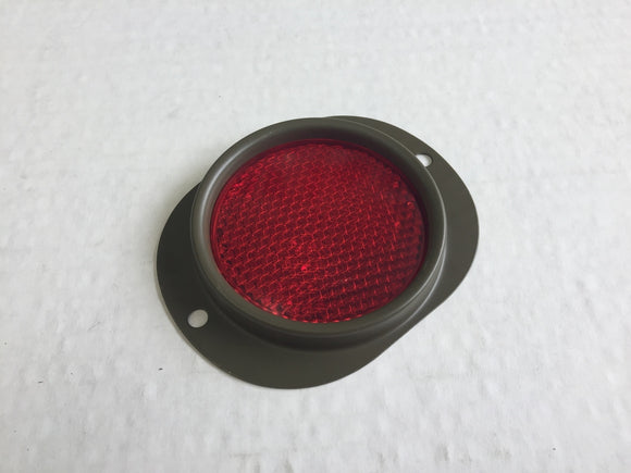 MILITARY REFLECTOR WITH BEZEL - RED