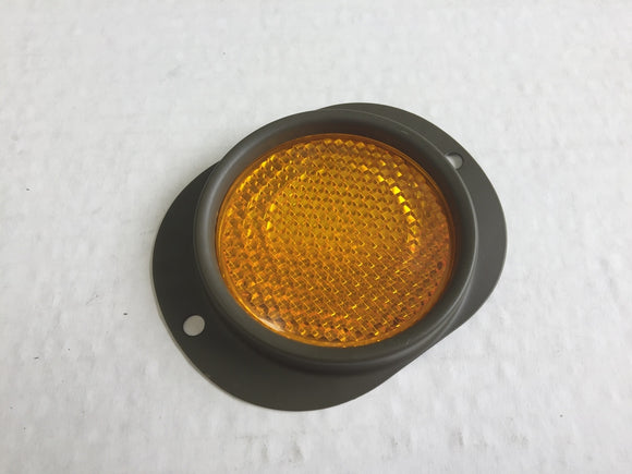 MILITARY REFLECTOR WITH BEZEL - AMBER
